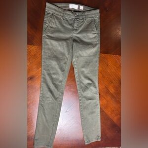 HEI HEI Olive Green Pants SIZE 26 stretch